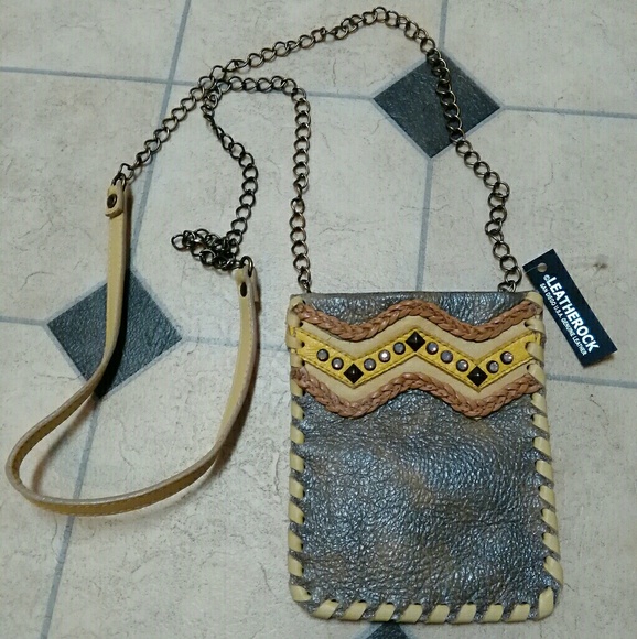 Leatherock Crossbody Purse / Clutch - Picture 1 of 5